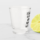 数学おもしろい/代数引用文- xドルもらう ショットグラス (左)