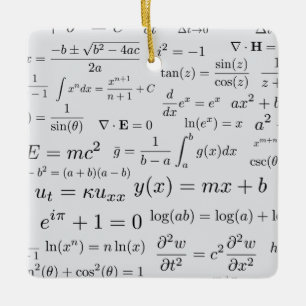 数学および科学のオーナメントの同等化 セラミックオーナメント