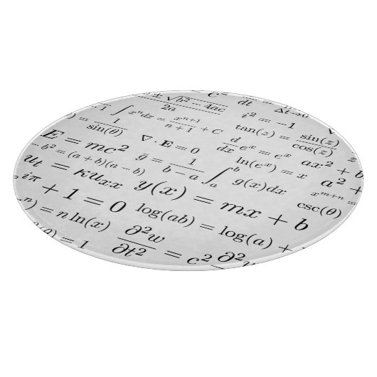 数学および科学のガラスまな板の同等化 カッティングボード (角)