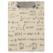 数学および科学のクリップボードの同等化 クリップボード (正面)