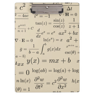数学および科学のクリップボードの同等化 クリップボード