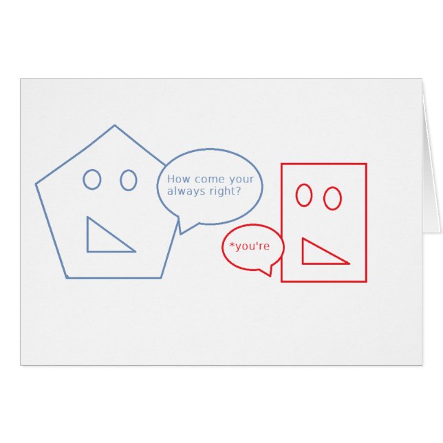 数学および英国のしゃれ (正面横)