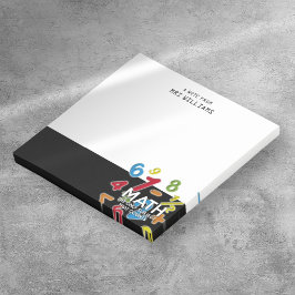 数学がカウントする唯一の主題おもしろい引用文 ポストイット