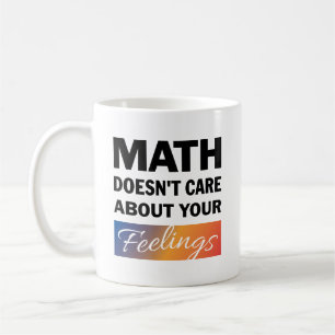 数学がマグし気にない コーヒーマグカップ