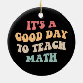 数学が二番目に良教えい日だ セラミックオーナメント (裏面)
