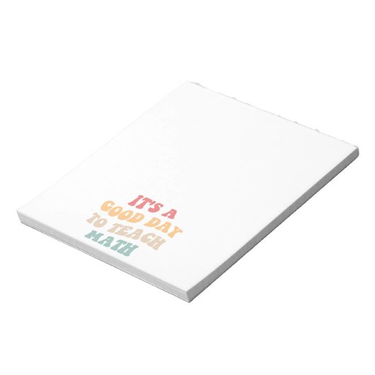 数学が二番目に良教えい日だ ノートパッド (回転)