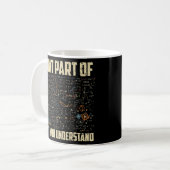 数学が分からない部おもしろい分 コーヒーマグカップ (正面左)