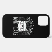 数学が大好きで、猫が可愛い子ネコ Case-Mate iPhoneケース (裏面 (横))