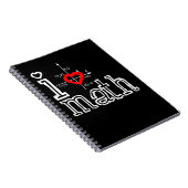 数学が大好き数学ハート ノートブック (右側)