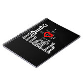 数学が大好き数学ハート ノートブック (左側)