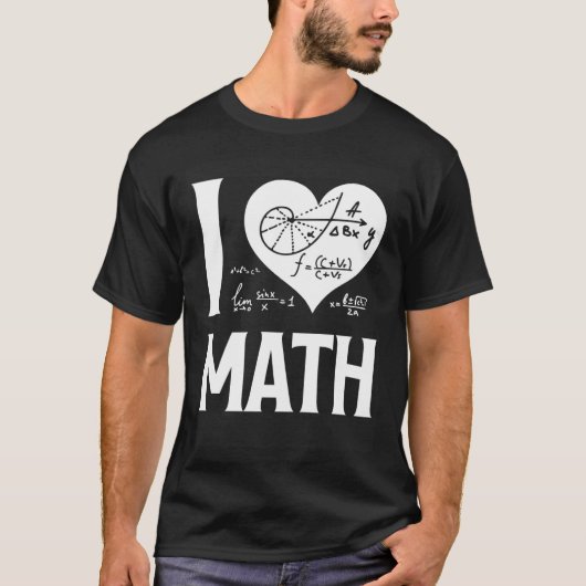 数学が大好き2 Tシャツ (正面)