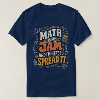 数学が大好き！みんなにも伝えたい Tシャツ