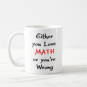 数学が大好き コーヒーマグカップ