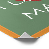 数学が大好き ポスター (角)