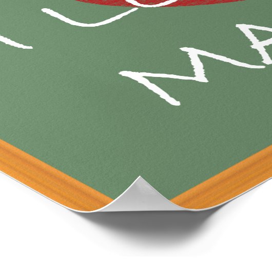 数学が大好き ポスター (角)