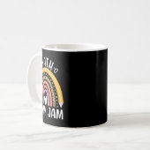 数学が大好き 初めての登校日 数学の先生 コーヒーマグカップ (正面左)