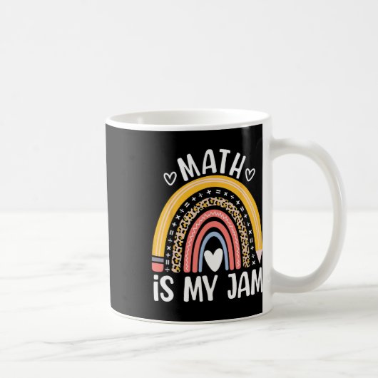 数学が大好き 初めての登校日 数学の先生 コーヒーマグカップ (右)
