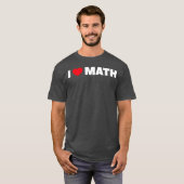数学が好きな友達 Tシャツ (正面フル)