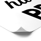 数学が深刻な問題を抱えている ポスター (角)