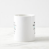 数学が私の心を歌わせる | 教師としての人生の愛 コーヒーマグカップ (中央)