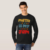 数学が苦手だ Tシャツ (正面フル)