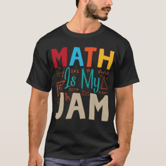数学が苦手だ Tシャツ