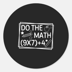数学してみて 67 ミーム おもしろい シックス セブン メンズ レディース ティーカップ ラウンドシール