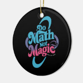 数学しよう 魔法より数学好き  セラミックオーナメント (左)