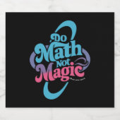 数学しよう 魔法より数学好き ビールラベル (シングルラベル)