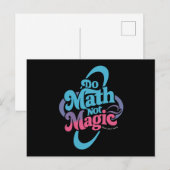 数学しよう 魔法より数学好き  ポストカード (正面/裏面)