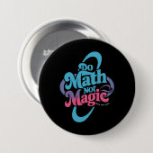 数学しよう 魔法より数学好き 缶バッジ (正面&裏面)