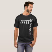 数学しよう 67 Tシャツ (正面フル)