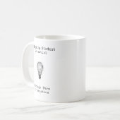 数学で生徒の可能性を引き出す コーヒーマグカップ (正面左)