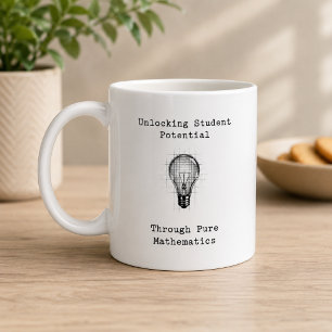 数学で生徒の可能性を引き出す コーヒーマグカップ
