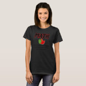数学とスイカ数学の計算数 Tシャツ (正面フル)