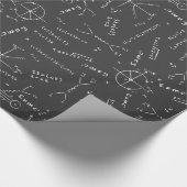 数学と物理学のギフトラップ ラッピングペーパー (角)