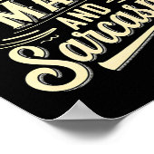 数学と皮肉の先生に堪能おもしろいである ポスター (角)