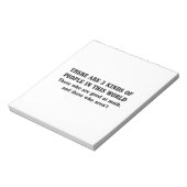 数学と3種類の人 ノートパッド (回転)