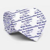 数学によって、可能性は無限です ネクタイ (ロール)