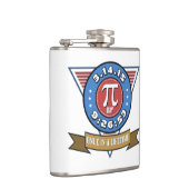 数学のおたくのビニールの包まれたなフラスコのためのPi日の記号 フラスク (右)