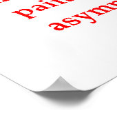 数学のおもしろい冗談 ポスター (角)