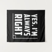 数学のおもしろい賜物 タペストリー (正面(横))