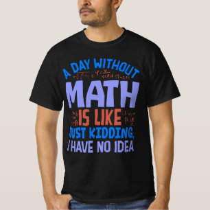 数学のない日,おもしろい諺 Tシャツ