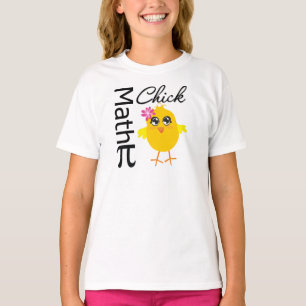 数学のひよこ Tシャツ