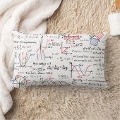 数学のカンニングペーパーの枕 ランバークッション (ブランケット)