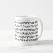 数学のギークのための特別なPiのマグ コーヒーマグカップ (正面右)