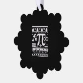 数学のクリスマス オーナメントカード (左)