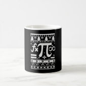 数学のクリスマス コーヒーマグカップ (中央)