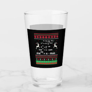 数学のクリスマス タンブラーグラス