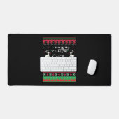 数学のクリスマス デスクマット (キーボード&マウス)
